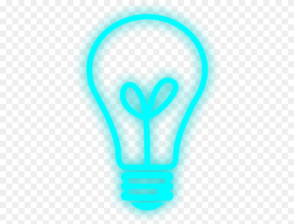 Light Bulb Electricity Light Bulb Neon Icon, Lightbulb Free Transparent Png