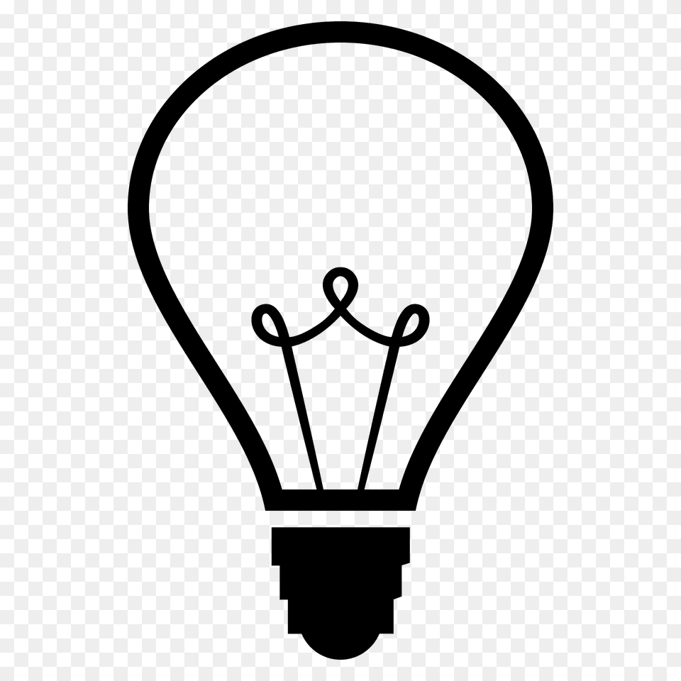 Light Bulb Emoji Clipart, Lightbulb, Smoke Pipe Png Image