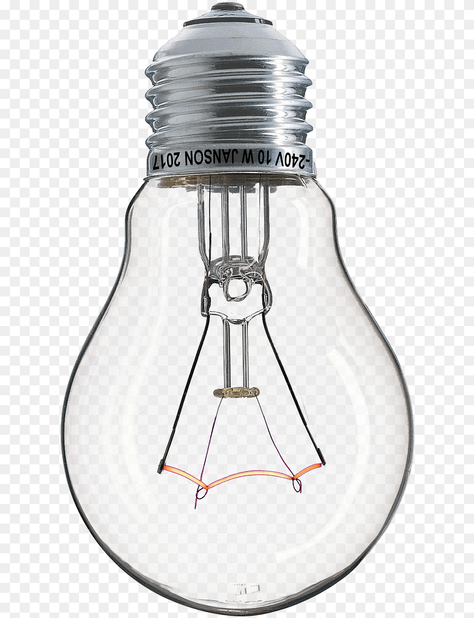 Light Bulb Filament Glows Picture Glhbirne Glhwendel, Lightbulb Free Png
