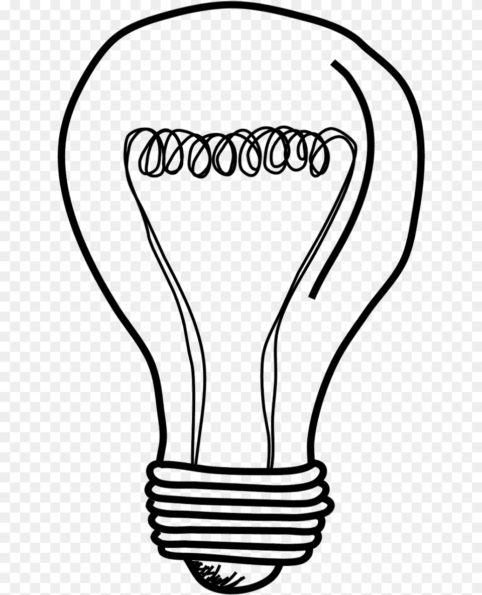 Light Bulb File Light Bulb Sketch, Lightbulb, Smoke Pipe Free Png Download