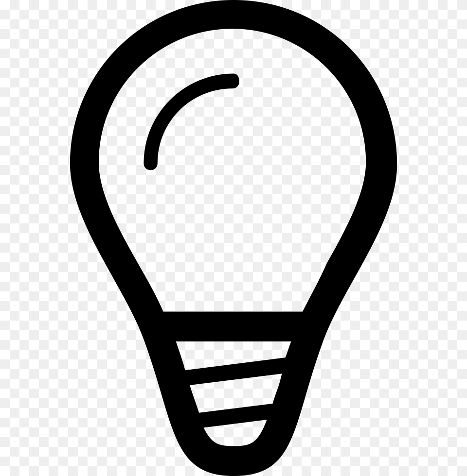 Light Bulb Icon, Lightbulb, Smoke Pipe, Stencil Free Png