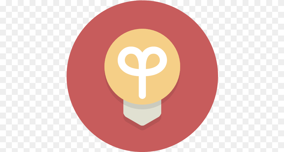 Light Bulb Icon Circle, Disk Png