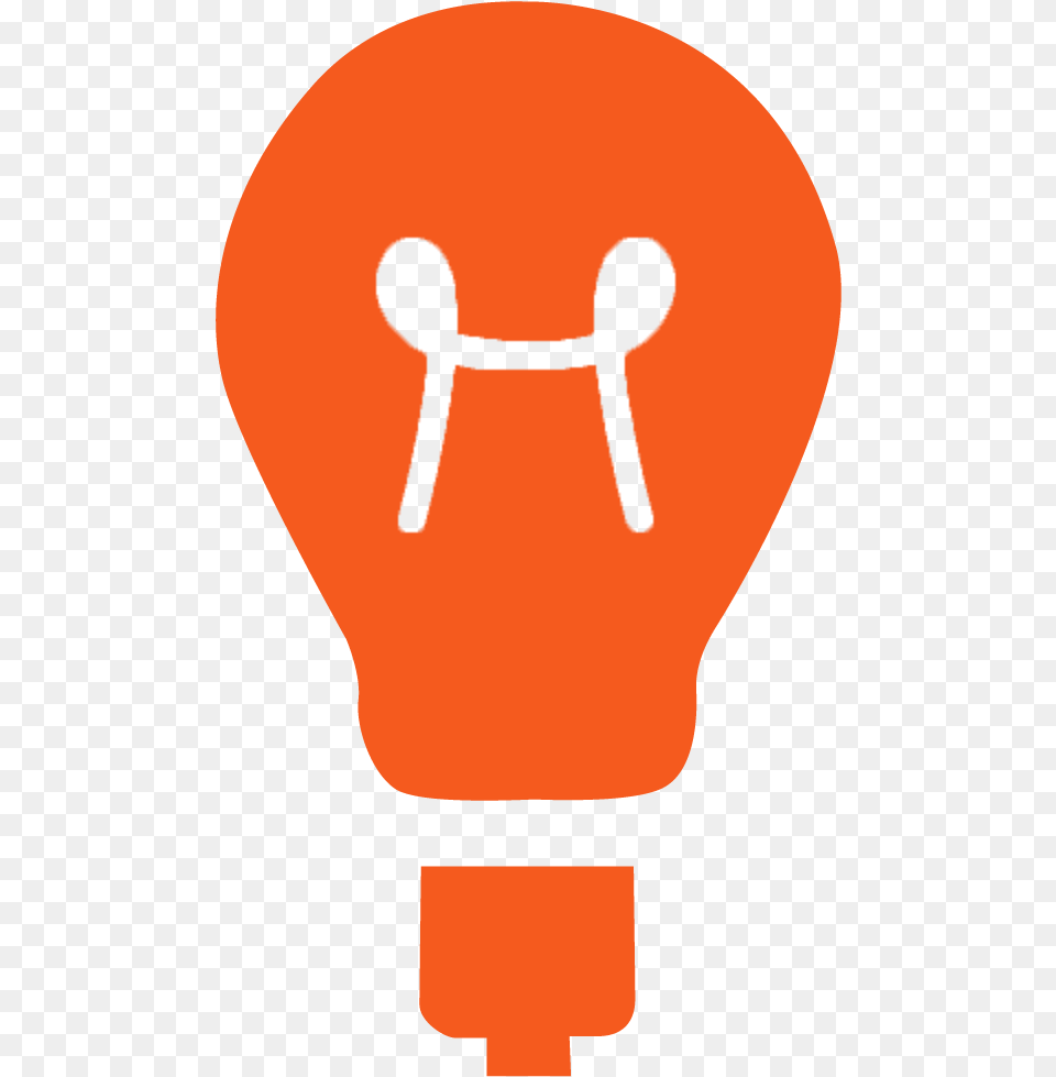 Light Bulb Icon Download Clip Art Orange Light Bulb Icon, Person, Lightbulb, Smoke Pipe Free Transparent Png