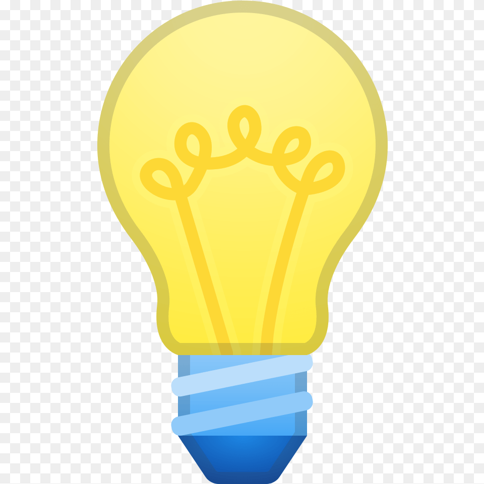 Light Bulb Icon Lightbulb Emoji Black Background Free Transparent Png