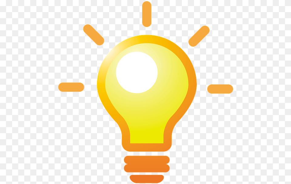 Light Bulb Idea Lamp, Lightbulb, Lighting, Disk Png