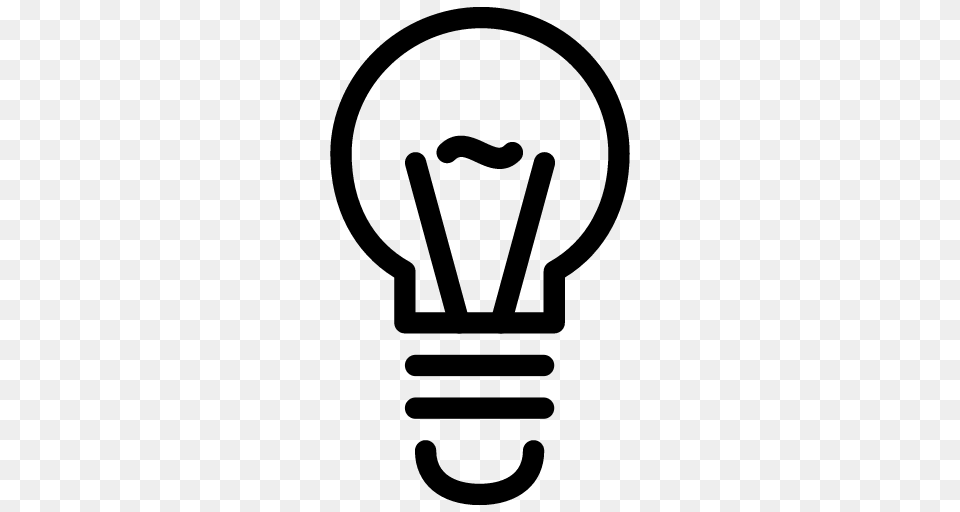 Light Bulb Images, Gray Free Transparent Png