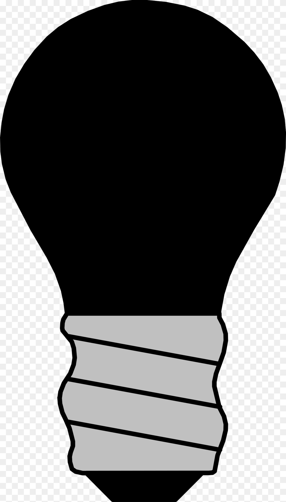 Light Bulb Off Black Icons, Silhouette, Book, Jar, Publication Png Image