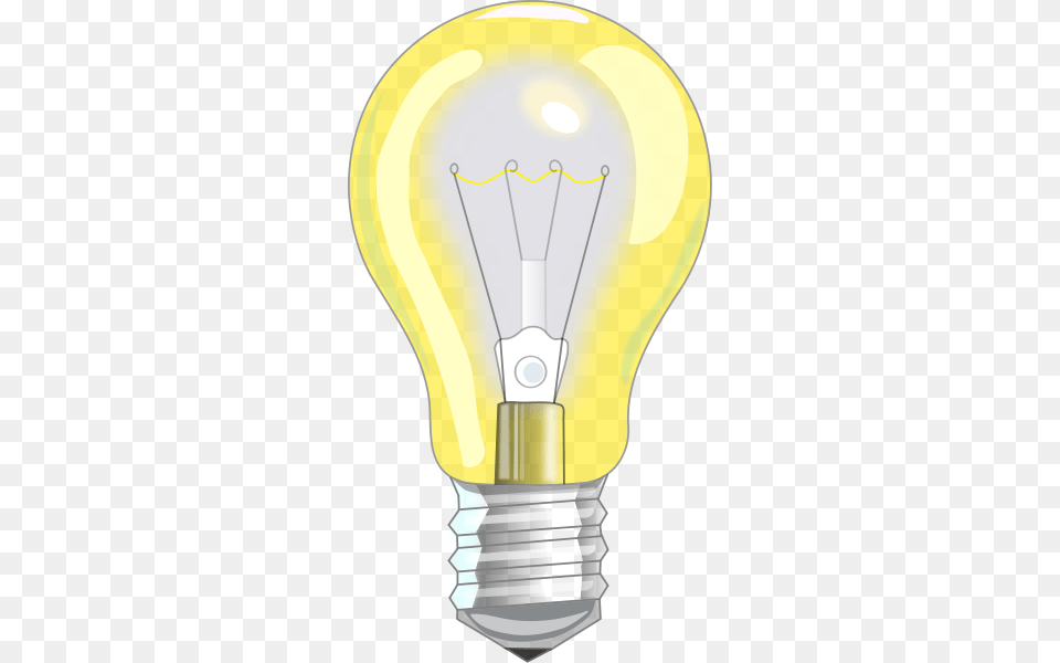 Light Bulb On Clipart, Lightbulb, Clothing, Hardhat, Helmet Free Transparent Png