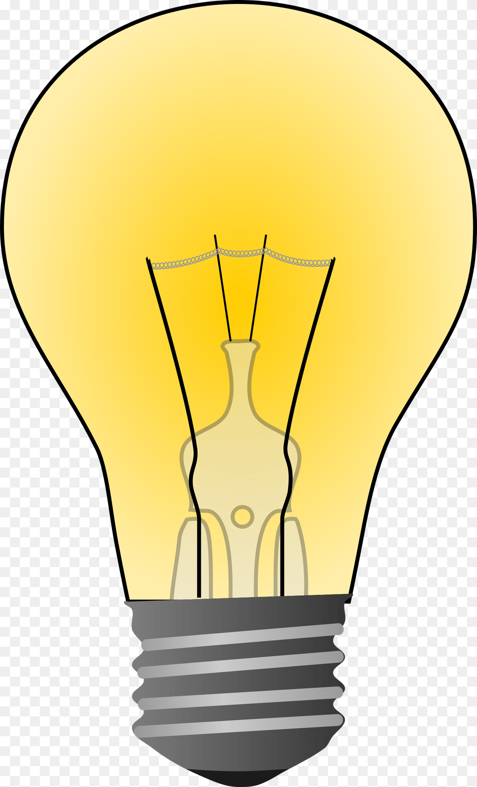 Light Bulb On Clipart, Lightbulb Free Transparent Png