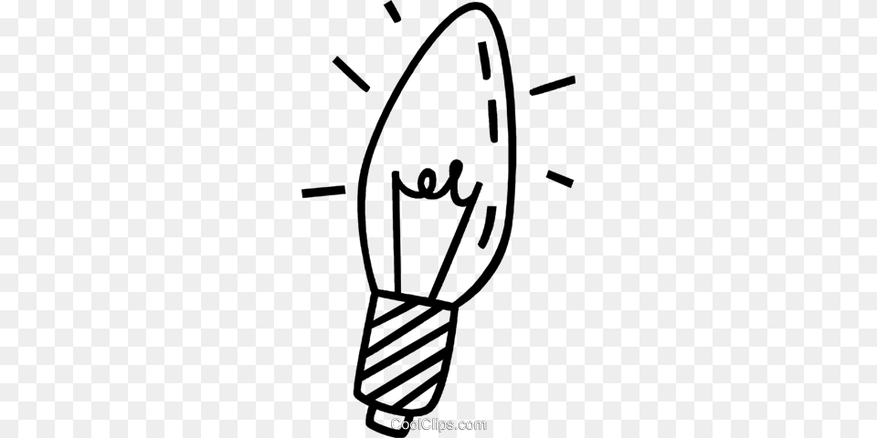 Light Bulb Royalty Vector Clip Art Illustration, Lighting, Lightbulb, Smoke Pipe Free Png Download