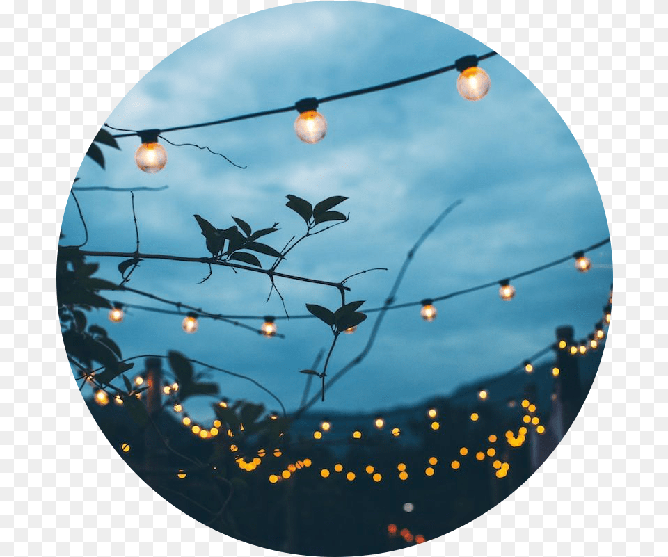 Light Bulbs Blue Sky Sticker Aesthetic Profile Pictures Sky, Photography, Lighting, Fisheye, Person Free Png Download