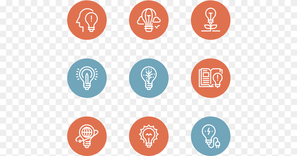 Light Bulbs Inspire Icons, Lightbulb Free Png