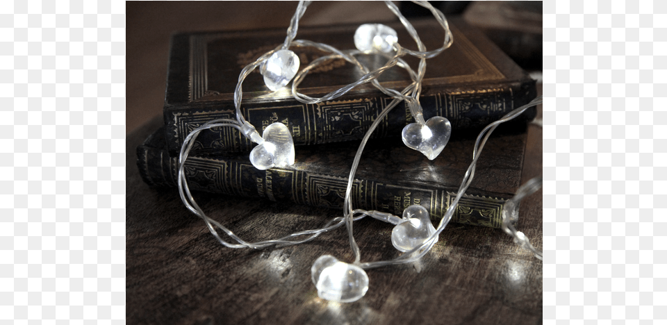 Light Chain Corazon Clear Led String Lights Small Hearts 10 Piece, Accessories, Diamond, Gemstone, Jewelry Free Transparent Png