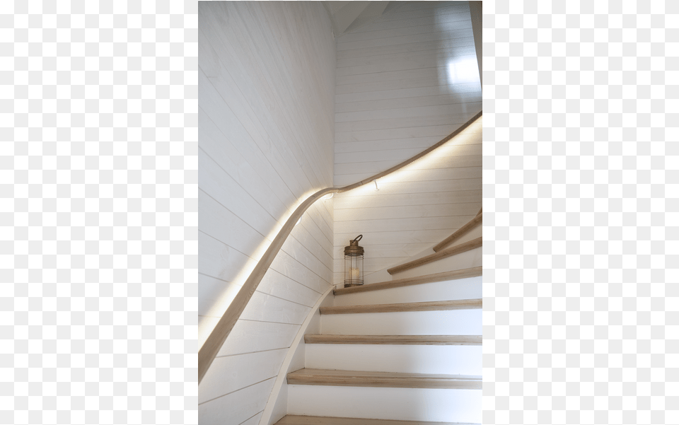 Light Chain Extra Led Strip Light Stairs, Handrail, Architecture, Building, Staircase Png Image