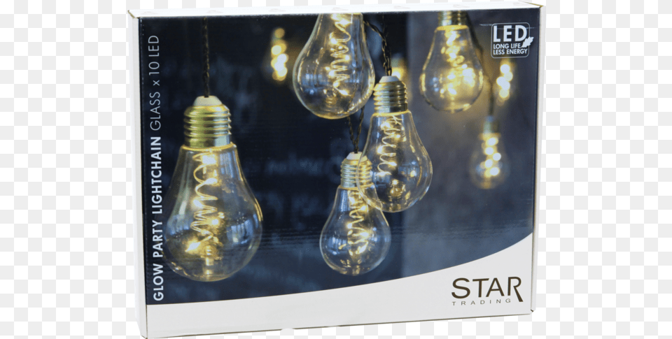 Light Chain Glow Star Trading, Lightbulb Free Transparent Png