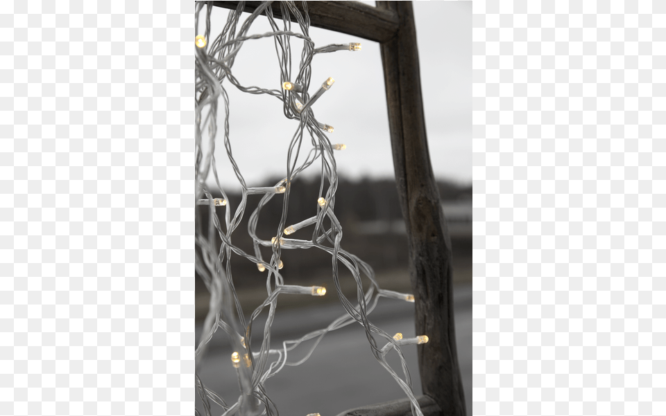 Light Chain Serie Led Barbed Wire, Chandelier, Lamp, Wood Free Png