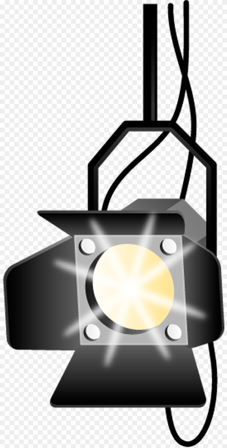 Light Chandelier Lighting Stage Clipart Hd Luces De Estudio, Lamp, Spotlight, Traffic Light, Electronics Free Transparent Png