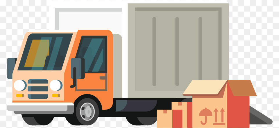 Light Commercial Vehicle, Van, Transportation, Moving Van, Box Free Transparent Png