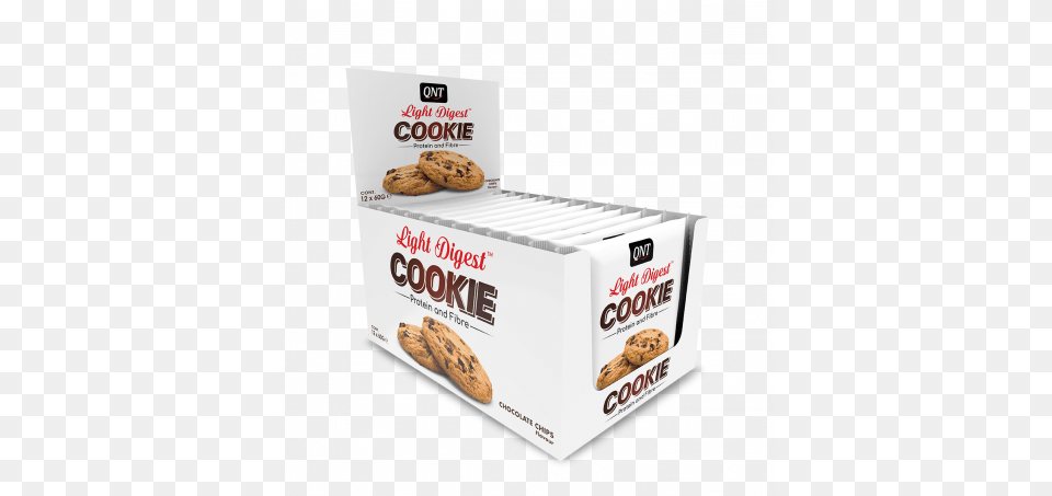 Light Digest Protein Cookie With Chocolate Chips 12 X 60 G Bake Sale, Food, Sweets, Cocoa, Dessert Free Png