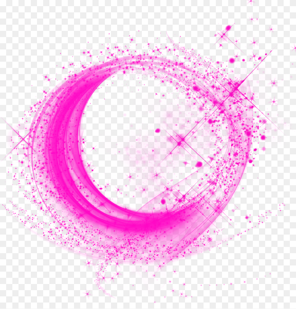 Light Effect Border Simple Stylish Starlight And Circle, Art, Purple, Graphics, Pattern Png