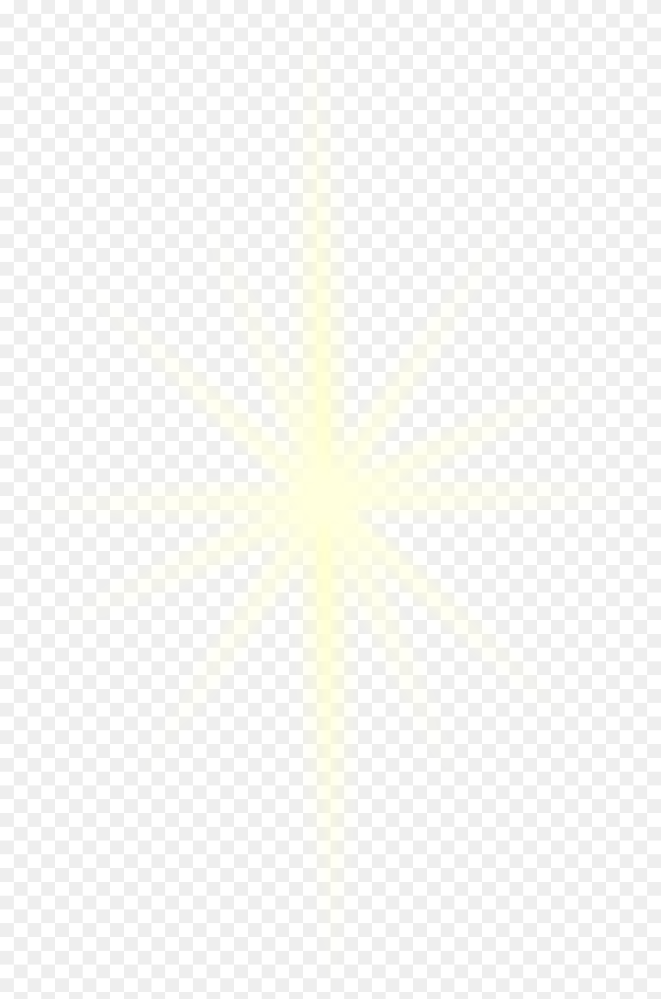 Light Effect Yellow Transparent Image Cross, Symbol, Star Symbol, Outdoors, Nature Png
