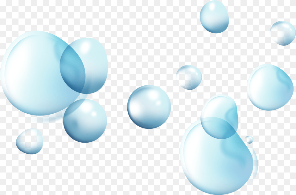 Light Euclidean Vector Bubbles Bubble Cool Clipart Night, Sphere, Balloon Png