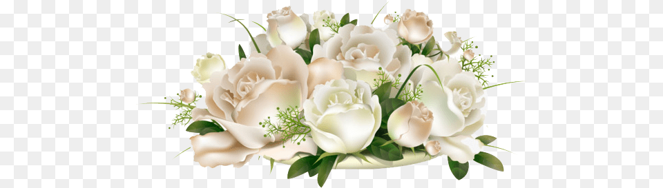 Light Flower Background Clipart Wedding Bouquet Flowers, Art, Plant, Pattern, Graphics Png Image