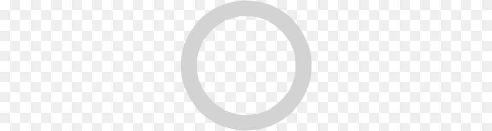 Light Gray Circle Outline Icon Png Image