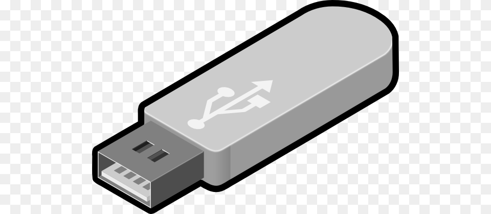 Light Gray Usb Clip Art, Adapter, Electronics, Hardware, Computer Hardware Free Transparent Png