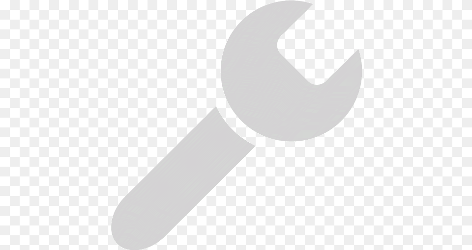 Light Gray Wrench Icon Light Gray Wrench Icons White Spanner Icon Free Png