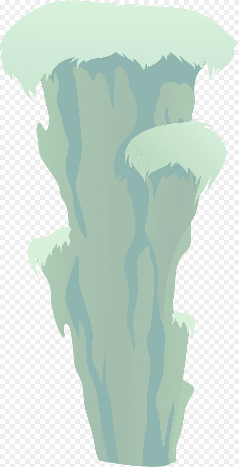 Light Green Fantasy Cliff Clipart, Ice, Nature, Outdoors, Iceberg Free Transparent Png