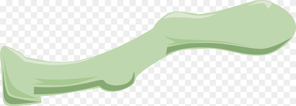 Light Green Fantasy Leg Bone Right Clipart, Cutlery, Spoon, Animal, Fish Free Png