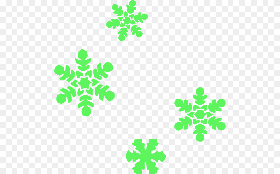 Light Green Snowflakes Clip Arts Art, Floral Design, Graphics, Leaf Free Png Download