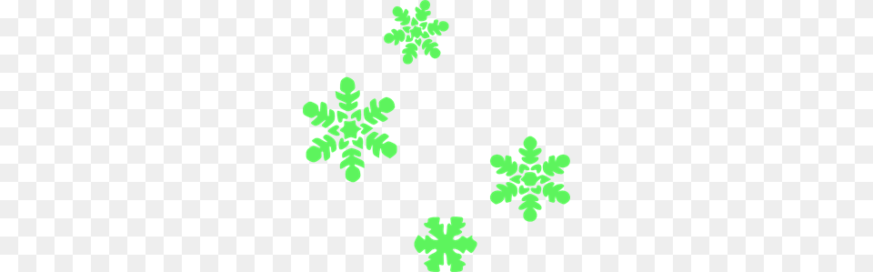 Light Green Snowflakes Clip Arts For Web, Leaf, Nature, Outdoors, Plant Png Image