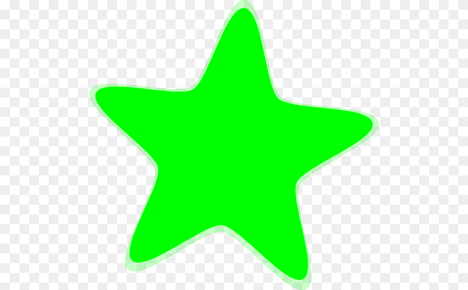 Light Green Star Clip Art, Star Symbol, Symbol, Animal, Fish Free Transparent Png