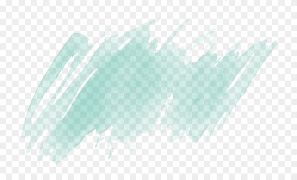 Light Green Watercolor Brush Stroke, Art, Text, Graphics, Turquoise Free Png Download