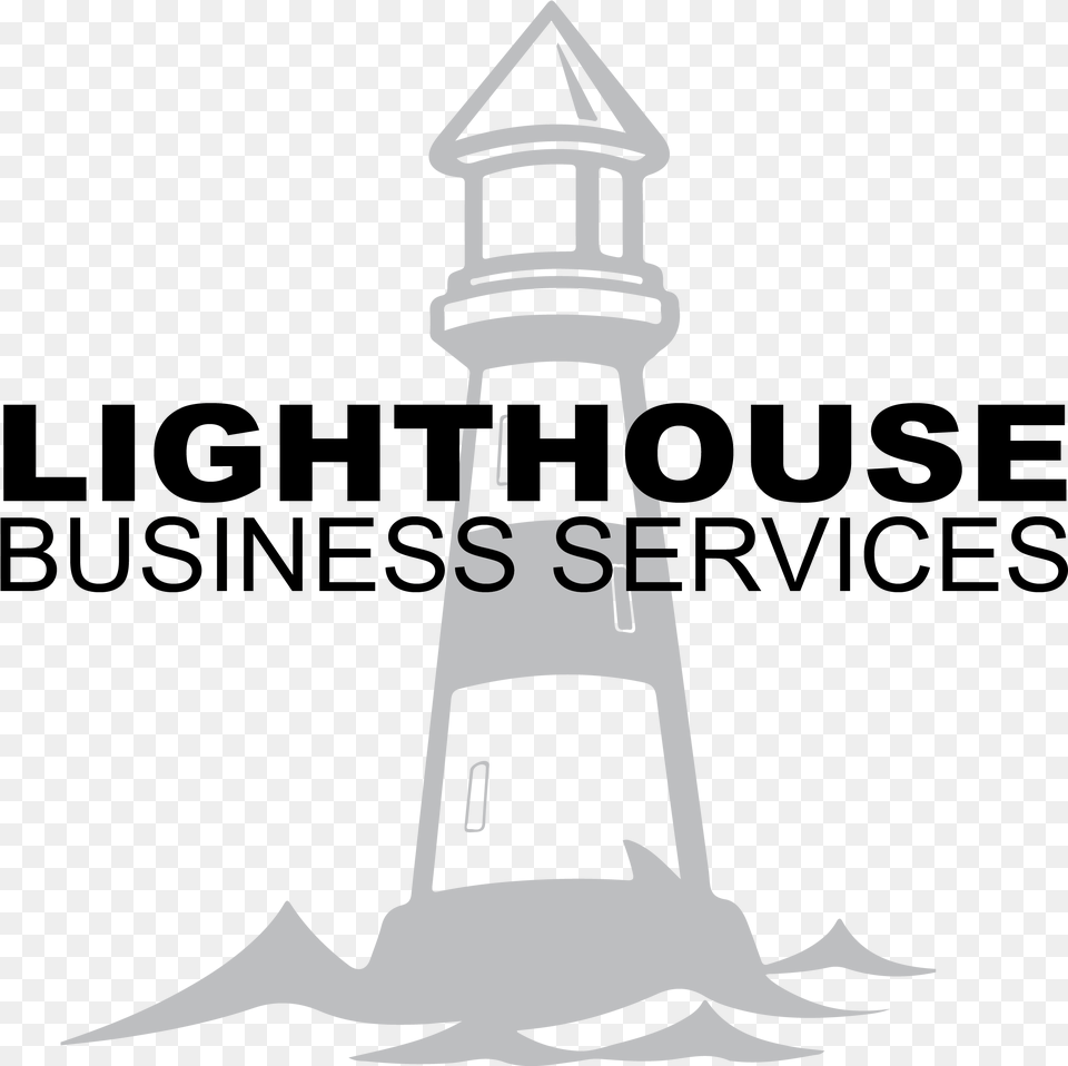 Light House Black And White, Stencil, Rocket, Weapon, Architecture Free Png