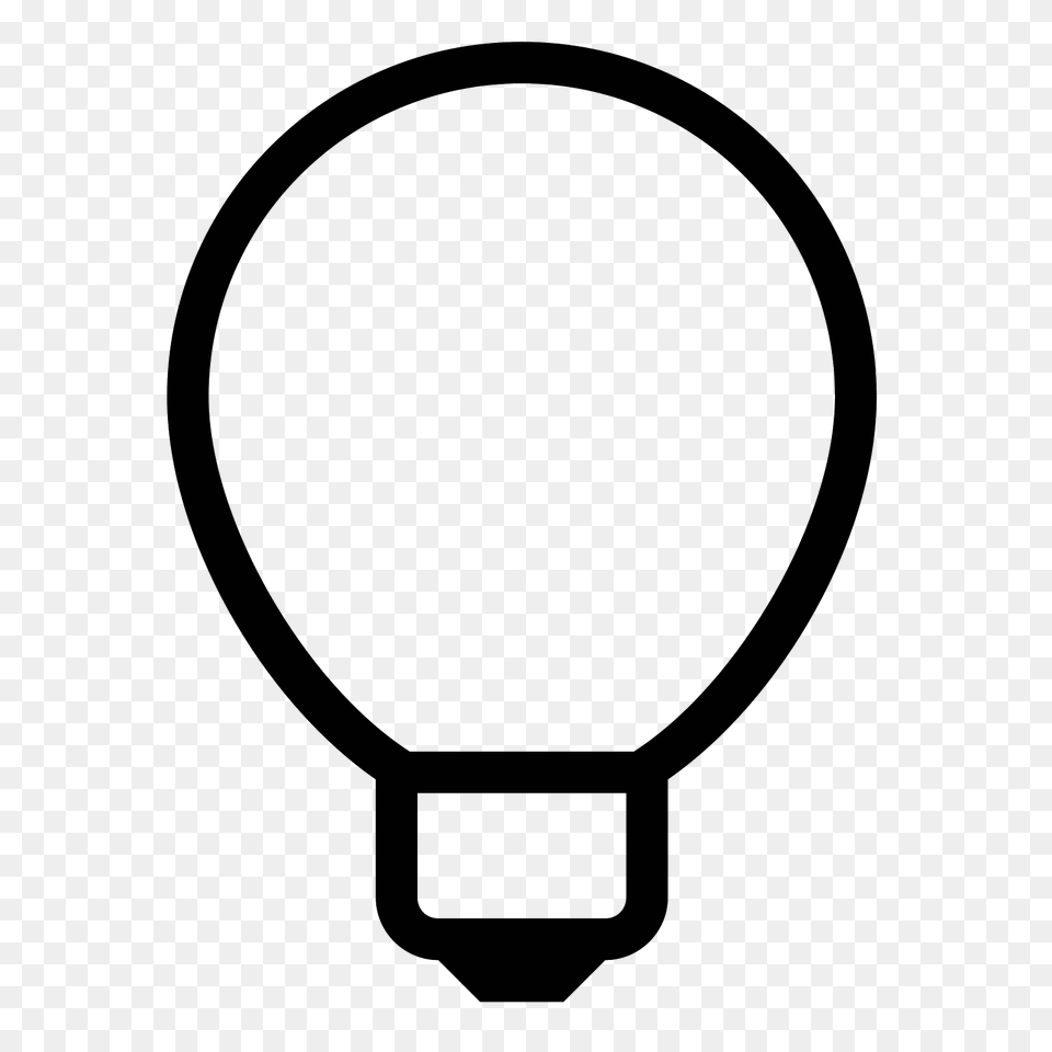 Light Icon, Gray Free Transparent Png