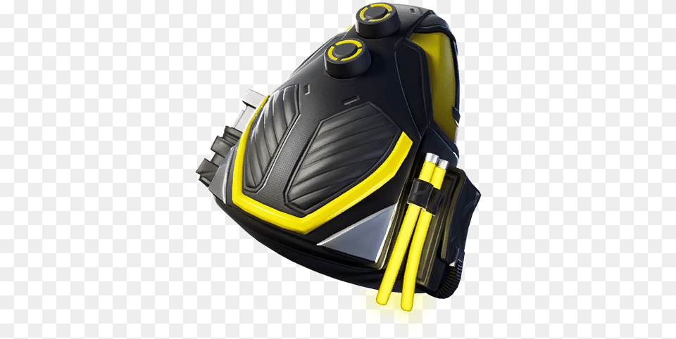 Light Intel U2013 Fortnite Back Bling Skin Tracker Light Intel Fortnite, Water, Clothing, Glove, Lifejacket Free Png