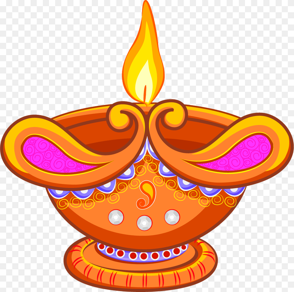 Light Lamp Clip Art Diwali Images In Cartoon, Festival, Dynamite, Weapon Free Png Download