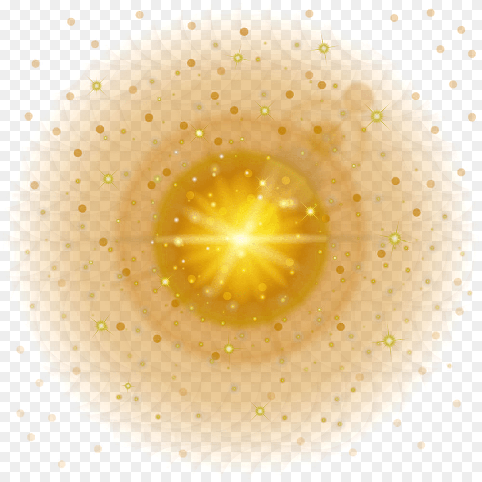 Light Lens Flare Yellow Ftestickers Effect Light Lens Flare, Sun, Nature, Outdoors, Sphere Free Transparent Png