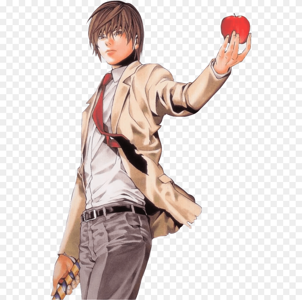 Light Lightyagami Sticker By Anime2u Death Note Light Yagami, Book, Comics, Publication, Male Free Png