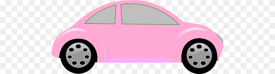 Light Pink Car Clip Art, Alloy Wheel, Car Wheel, Machine, Spoke Free Png Download