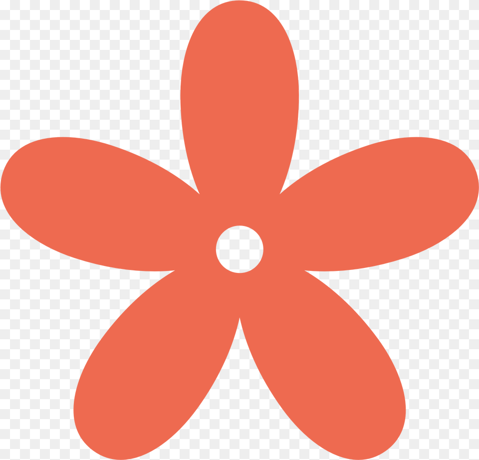 Light Pink Flower Clipart Orange Flower Clipart, Daisy, Plant, Machine, Propeller Free Transparent Png