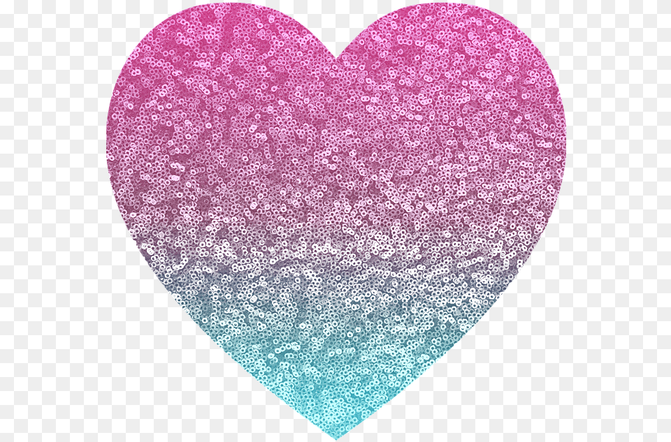 Light Pink Heart 7 Image Glitter Heart, Plate Png