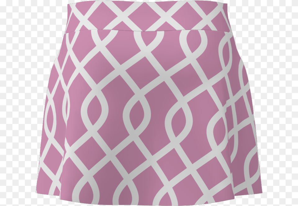 Light Pink Lattice Print Flounce Golf Skort 15 U2013 Absport Sobadokoro Shinbashi, Clothing, Miniskirt, Skirt Free Png Download