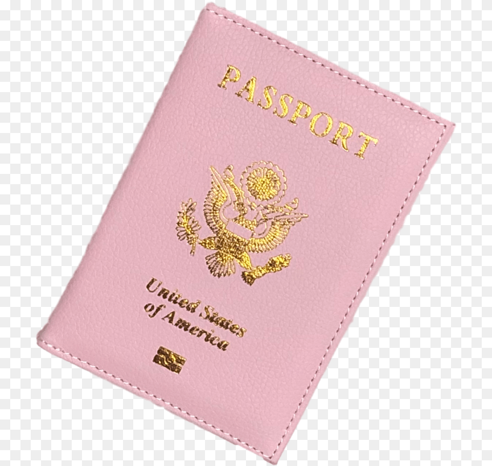 Light Pink Passport Cover Printing, Text, Document, Id Cards, Accessories Free Transparent Png