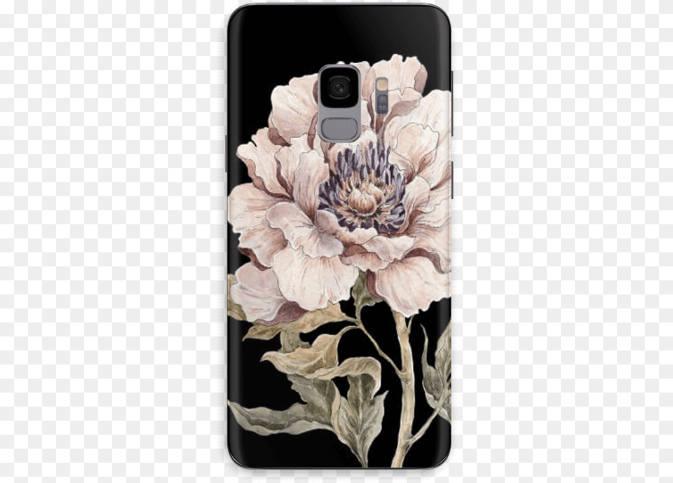 Light Pink Peony Skin Galaxy S9 Peony, Electronics, Mobile Phone, Phone, Flower Free Transparent Png