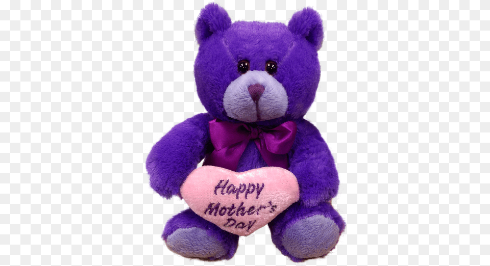 Light Purple Mother39s Day Bear Mothers Day Teddy, Teddy Bear, Toy, Accessories, Formal Wear Free Png