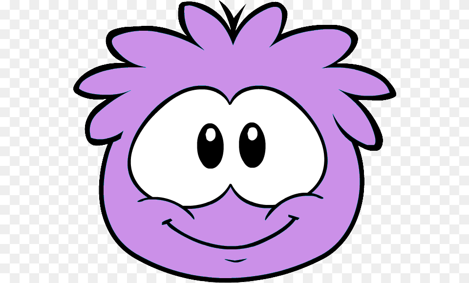 Light Purple Puffle Water Molecule With Face, Baby, Person, Cartoon, Head Free Png